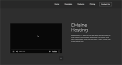 Desktop Screenshot of emainehosting.com