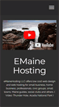 Mobile Screenshot of emainehosting.com